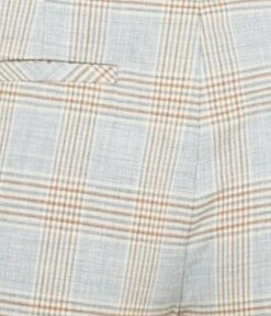 Pantalon Droit Imprimé Carreaux Femme Checks Bleu Marron Preppy | Pantalons Camaieu Femme -Vêtements Femme Soldes pantalon droit imprimc3a9 carreaux femme checks bleu marron preppy pantalons camaieu femme 5