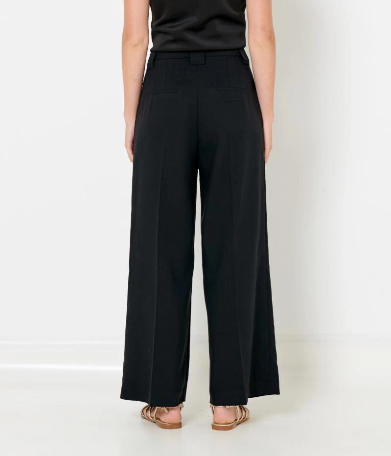 Pantalon Large Lyocell Femme Noir | Pantalons Camaieu Femme 5 Pantalon Large Lyocell Femme Noir | Pantalons Camaieu Femme – Image 3