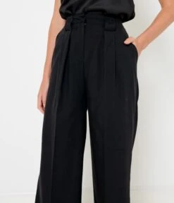 Pantalon Large Lyocell Femme Noir | Pantalons Camaieu Femme 14 Pantalon Large Lyocell Femme Noir | Pantalons Camaieu Femme -Vêtements Femme Soldes pantalon large lyocell femme noir pantalons camaieu femme 6