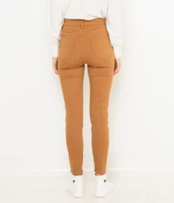 Pantalon Skinny Femme Waterless Process Brown Sugar | Pantalons Camaieu Femme -Vêtements Femme Soldes pantalon skinny femme waterless process brown sugar pantalons camaieu femme 3