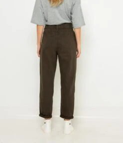 Pantalon Taille Haute Froncée Waterless Process Bungee Cord | Pantalons Camaieu Femme -Vêtements Femme Soldes pantalon taille haute froncc3a9e waterless process bungee cord pantalons camaieu femme 3