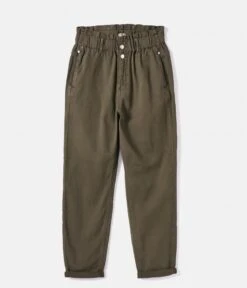 Pantalon Taille Haute Froncée Waterless Process Bungee Cord | Pantalons Camaieu Femme -Vêtements Femme Soldes pantalon taille haute froncc3a9e waterless process bungee cord pantalons camaieu femme 6