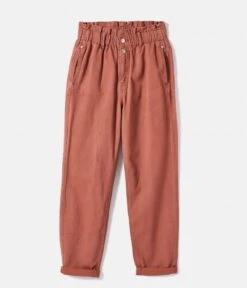 Pantalon Taille Haute Froncée Waterless Process Mink | Pantalons Camaieu Femme -Vêtements Femme Soldes pantalon taille haute froncc3a9e waterless process mink pantalons camaieu femme 7