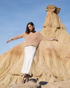 Pull Cabrel Camel | Pulls & Cardigans Grace & Mila Femme -Vêtements Femme Soldes pull cabrel camel pulls cardigans grace mila femme 3