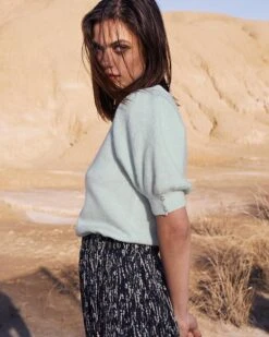 Pull Calin Vert | Pulls & Cardigans Grace & Mila Femme -Vêtements Femme Soldes pull calin vert pulls cardigans grace mila femme 3