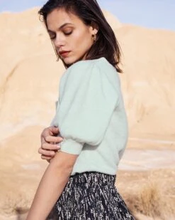 Pull Calin Vert | Pulls & Cardigans Grace & Mila Femme -Vêtements Femme Soldes pull calin vert pulls cardigans grace mila femme 4