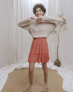 Pull Calme Camel | Pulls & Cardigans Grace & Mila Femme -Vêtements Femme Soldes pull calme camel pulls cardigans grace mila femme 3