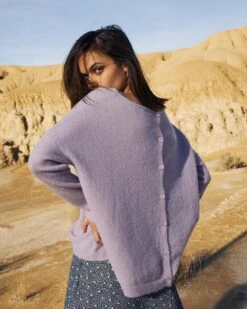 Pull Cameron Violet | Pulls & Cardigans Grace & Mila Femme -Vêtements Femme Soldes pull cameron violet pulls cardigans grace mila femme 3