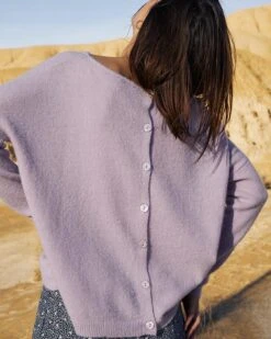 Pull Cameron Violet | Pulls & Cardigans Grace & Mila Femme -Vêtements Femme Soldes pull cameron violet pulls cardigans grace mila femme 4