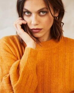 Pull Dahir Brique | Pulls & Cardigans Grace & Mila Femme -Vêtements Femme Soldes pull dahir brique pulls cardigans grace mila femme 4