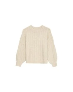 Pull Dahir Ecru | Pulls & Cardigans Grace & Mila Femme -Vêtements Femme Soldes pull dahir ecru pulls cardigans grace mila femme 5