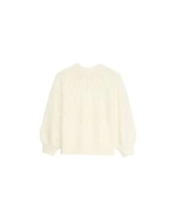 Pull Dahlia Ecru | Pulls & Cardigans Grace & Mila Femme -Vêtements Femme Soldes pull dahlia ecru pulls cardigans grace mila femme 5