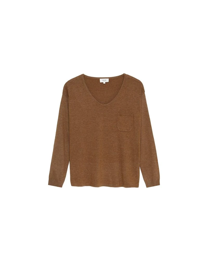 Pull Daily Taupe | Pulls & Cardigans Grace & Mila Femme 6 Pull Daily Taupe | Pulls & Cardigans Grace & Mila Femme – Image 4