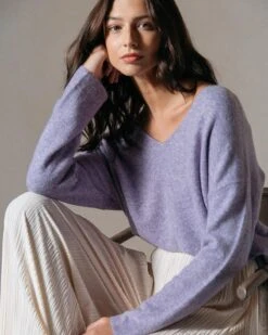 Pull Daisy Lila | Pulls & Cardigans Grace & Mila Femme -Vêtements Femme Soldes pull daisy lila pulls cardigans grace mila femme 4