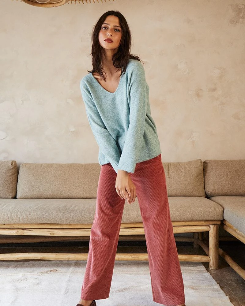 Pull Daisy Vert | Pulls & Cardigans Grace & Mila Femme 5 Pull Daisy Vert | Pulls & Cardigans Grace & Mila Femme – Image 3