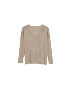 Pull Dakota Taupe | Pulls & Cardigans Grace & Mila Femme -Vêtements Femme Soldes pull dakota taupe pulls cardigans grace mila femme 5