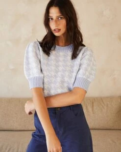 Pull Dalton Bleu | Pulls & Cardigans Grace & Mila Femme