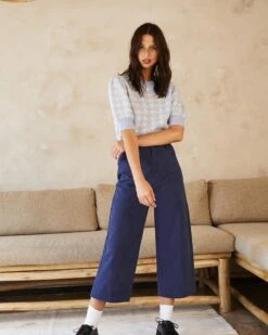 Vêtements Femme Soldes -Vêtements Femme Soldes pull dalton bleu pulls cardigans grace mila femme 2