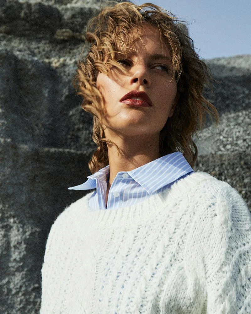 Pull Damael Ecru | Pulls & Cardigans Grace & Mila Femme 5 Pull Damael Ecru | Pulls & Cardigans Grace & Mila Femme – Image 3