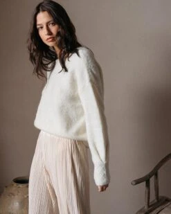 Pull Donna Ecru | Pulls & Cardigans Grace & Mila Femme -Vêtements Femme Soldes pull donna ecru pulls cardigans grace mila femme 4