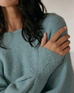 Vêtements Femme Soldes -Vêtements Femme Soldes pull donna vert pulls cardigans grace mila femme 2