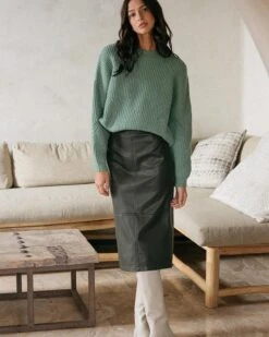 Pull Doudou Vert | Pulls & Cardigans Grace & Mila Femme 12 Pull Doudou Vert | Pulls & Cardigans Grace & Mila Femme -Vêtements Femme Soldes pull doudou vert pulls cardigans grace mila femme 4