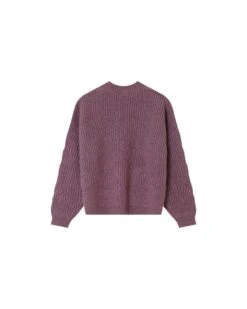 Pull Doudou Violet | Pulls & Cardigans Grace & Mila Femme -Vêtements Femme Soldes pull doudou violet pulls cardigans grace mila femme 6