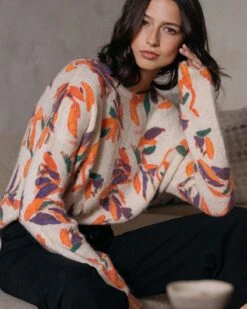 Pull Dude Beige | Pulls & Cardigans Grace & Mila Femme