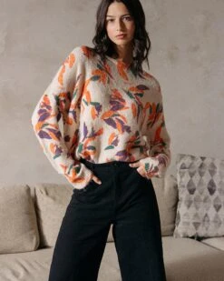 Pull Dude Beige | Pulls & Cardigans Grace & Mila Femme -Vêtements Femme Soldes pull dude beige pulls cardigans grace mila femme 3