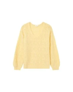 Pull Dumas Jaune | Pulls & Cardigans Grace & Mila Femme -Vêtements Femme Soldes pull dumas jaune pulls cardigans grace mila femme 5