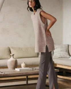 Vêtements Femme Soldes -Vêtements Femme Soldes pull duncan beige pulls cardigans grace mila femme 2