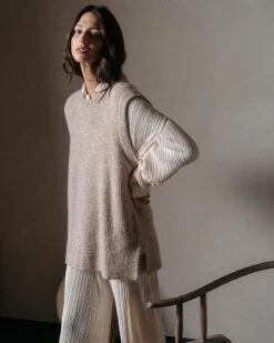 Pull Duncan Beige | Pulls & Cardigans Grace & Mila Femme -Vêtements Femme Soldes pull duncan beige pulls cardigans grace mila femme 5