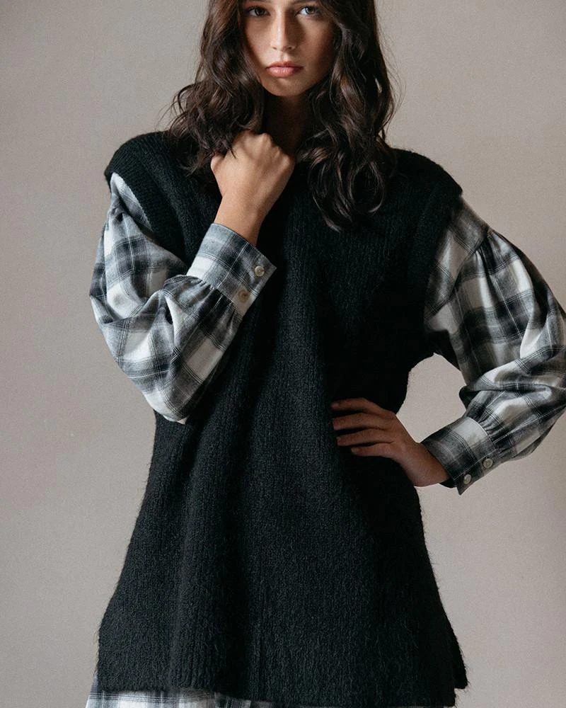 Pull Duncan Noir | Pulls & Cardigans Grace & Mila Femme 3 Pull Duncan Noir | Pulls & Cardigans Grace & Mila Femme