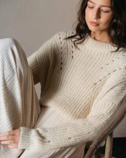 Pull Dustin Beige | Pulls & Cardigans Grace & Mila Femme 9 Pull Dustin Beige | Pulls & Cardigans Grace & Mila Femme -Vêtements Femme Soldes pull dustin beige pulls cardigans grace mila femme 2