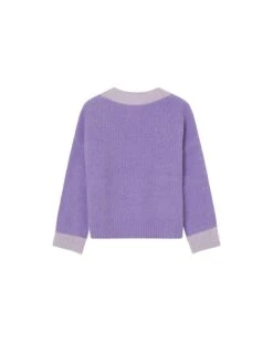 Pull Dylan Violet | Pulls & Cardigans Grace & Mila Femme -Vêtements Femme Soldes pull dylan violet pulls cardigans grace mila femme 6