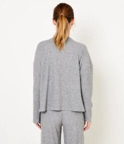 Pull Homewear Femme Gris Clair Chine | Homewear Camaieu Femme -Vêtements Femme Soldes pull homewear femme gris clair chine homewear camaieu femme 3