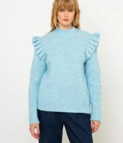 Pull Maille Travaillée Femme Forget-me-not | Pull, Gilets Camaieu Femme -Vêtements Femme Soldes pull maille travaillc3a9e femme forget me not pull gilets camaieu femme 2