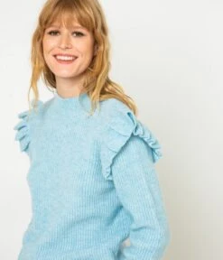 Pull Maille Travaillée Femme Forget-me-not | Pull, Gilets Camaieu Femme -Vêtements Femme Soldes pull maille travaillc3a9e femme forget me not pull gilets camaieu femme 6