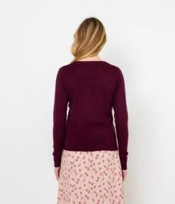 Pull Manches Ballons Femme Viscose Responsable Winetasting | Pull, Gilets Camaieu Femme -Vêtements Femme Soldes pull manches ballons femme viscose responsable winetasting pull gilets camaieu femme 3