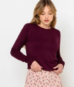 Pull Manches Ballons Femme Viscose Responsable Winetasting | Pull, Gilets Camaieu Femme -Vêtements Femme Soldes pull manches ballons femme viscose responsable winetasting pull gilets camaieu femme 6