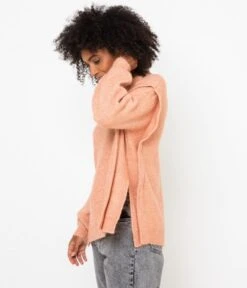 Pull tunique Femme En Polyester Recyclé  Cafe Creme | Pull, Gilets Camaieu Femme -Vêtements Femme Soldes pullc2a0tunique femme en polyester recyclc3a9c2a0 cafe creme pull gilets camaieu femme 6