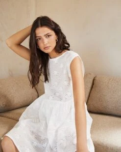 Robe Atlanta Ecru | Robes Grace & Mila Femme 8 Robe Atlanta Ecru | Robes Grace & Mila Femme -Vêtements Femme Soldes robe atlanta ecru robes grace mila femme 3