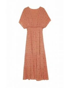 Robe Celestine Peche | Robes Grace & Mila Femme -Vêtements Femme Soldes robe celestine peche robes grace mila femme 3