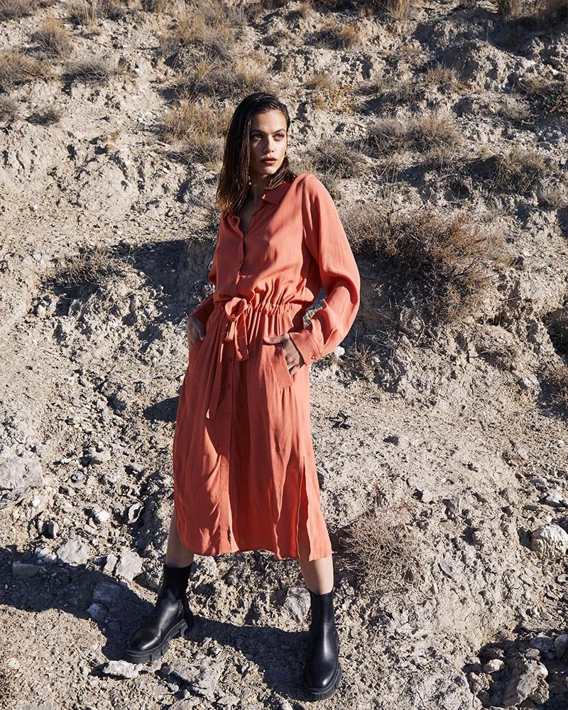 Robe Celine Peche | Robes Grace & Mila Femme 3 Robe Celine Peche | Robes Grace & Mila Femme