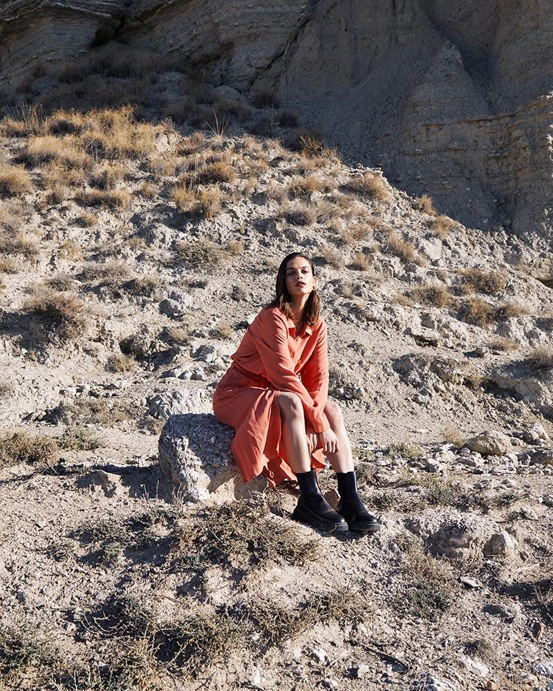 Robe Celine Peche | Robes Grace & Mila Femme 4 Robe Celine Peche | Robes Grace & Mila Femme – Image 2