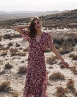 Robe Cerena Terracotta | Robes Grace & Mila Femme