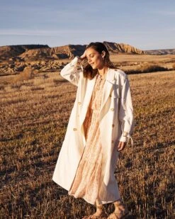 Robe Charline Beige | Robes Grace & Mila Femme -Vêtements Femme Soldes robe charline beige robes grace mila femme 3