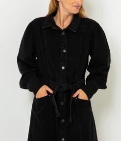 Robe Chemise En Jean Waterless Process Black Stone | Robes, Combinaisons Camaieu Femme -Vêtements Femme Soldes robe chemise en jean waterless process black stone robes combinaisons camaieu femme 6