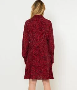 Robe Chemise Imprimé Coeurs Sweatheart | Robes, Combinaisons Camaieu Femme -Vêtements Femme Soldes robe chemise imprimc3a9 coeurs sweatheart robes combinaisons camaieu femme 3