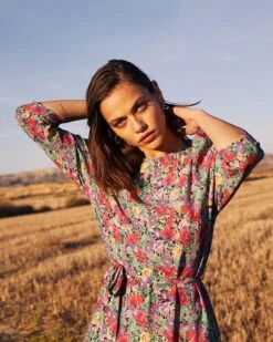 Robe Chiara Vert | Robes Grace & Mila Femme -Vêtements Femme Soldes robe chiara vert robes grace mila femme 3